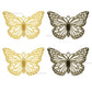 Butterfly Metal Art | Size : 58mm | Qty : 10pcs | F-6-15 | MA04