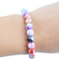 Assorted Marble Plastic Beads | Size : 8mm, 10mm | PB73