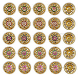 Meenakari Kundan Beads | Size : 16mm | Qty : 6pcs | C-546