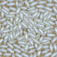 White Long Oval Plastic Pearl Beads | Size : 15mm | PPB108