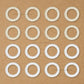 Plastic Pearl Ring | Size : 22mm | Qty : 500g | PPB21