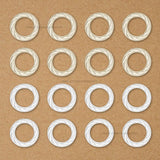 Plastic Pearl Ring | Size : 22mm | Qty : 500g | PPB21