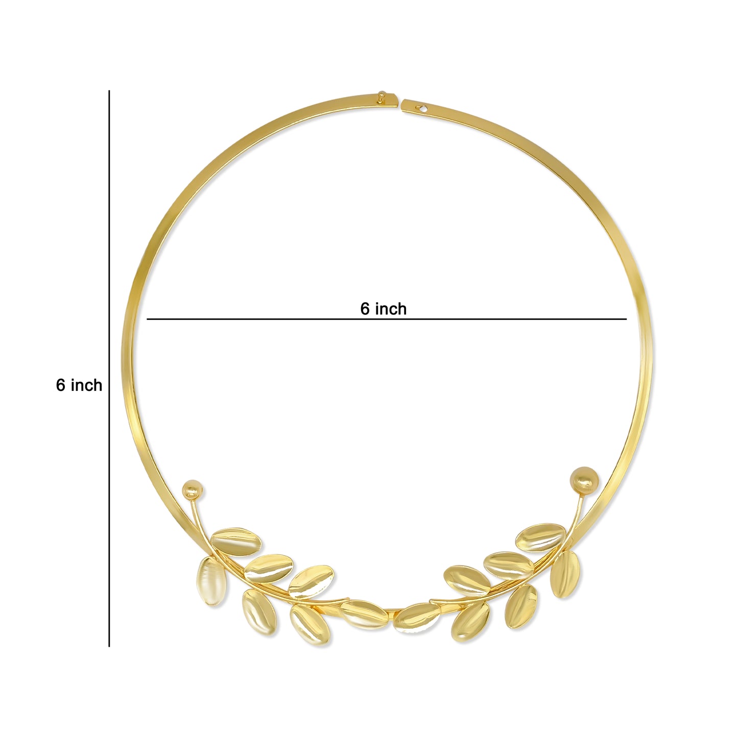 Brass Designer Choker | 18k Gold Plated (High Quality) | Qty : 1pc | DC69