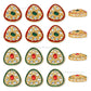 Triangle Meenakari Kundan Beads | Size : 23mm | Qty : 6pcs | MK12