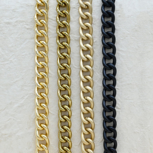 Aluminium Chain | Size : W-13mm H-16mm | Qty : 1mtr | JT-23-12-3