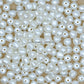 Rounded Cube Plastic Pearl Beads | Size : 10mm | PPB111