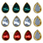 Meenakari Kundan Beads | Qty : 12pcs | MKB38