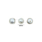 Rounded Cube Plastic Pearl Beads | Size : 10mm | PPB111