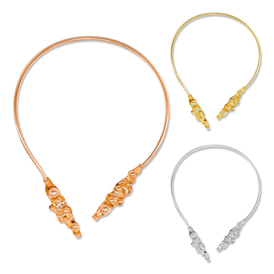 Brass Designer Choker | 18k Gold Plated (High Quality) | Qty : 1pc | DC74