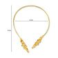 Brass Designer Choker | 18k Gold Plated (High Quality) | Qty : 1pc | DC74