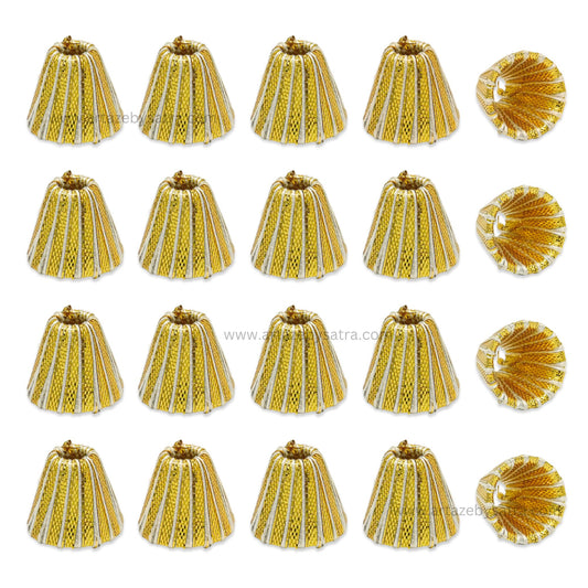 Gota Patti Decoration Items | Size : 20mm | Qty : 20pcs