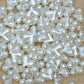 Puffy Heart-Shaped Plastic Pearl Beads | PPB114