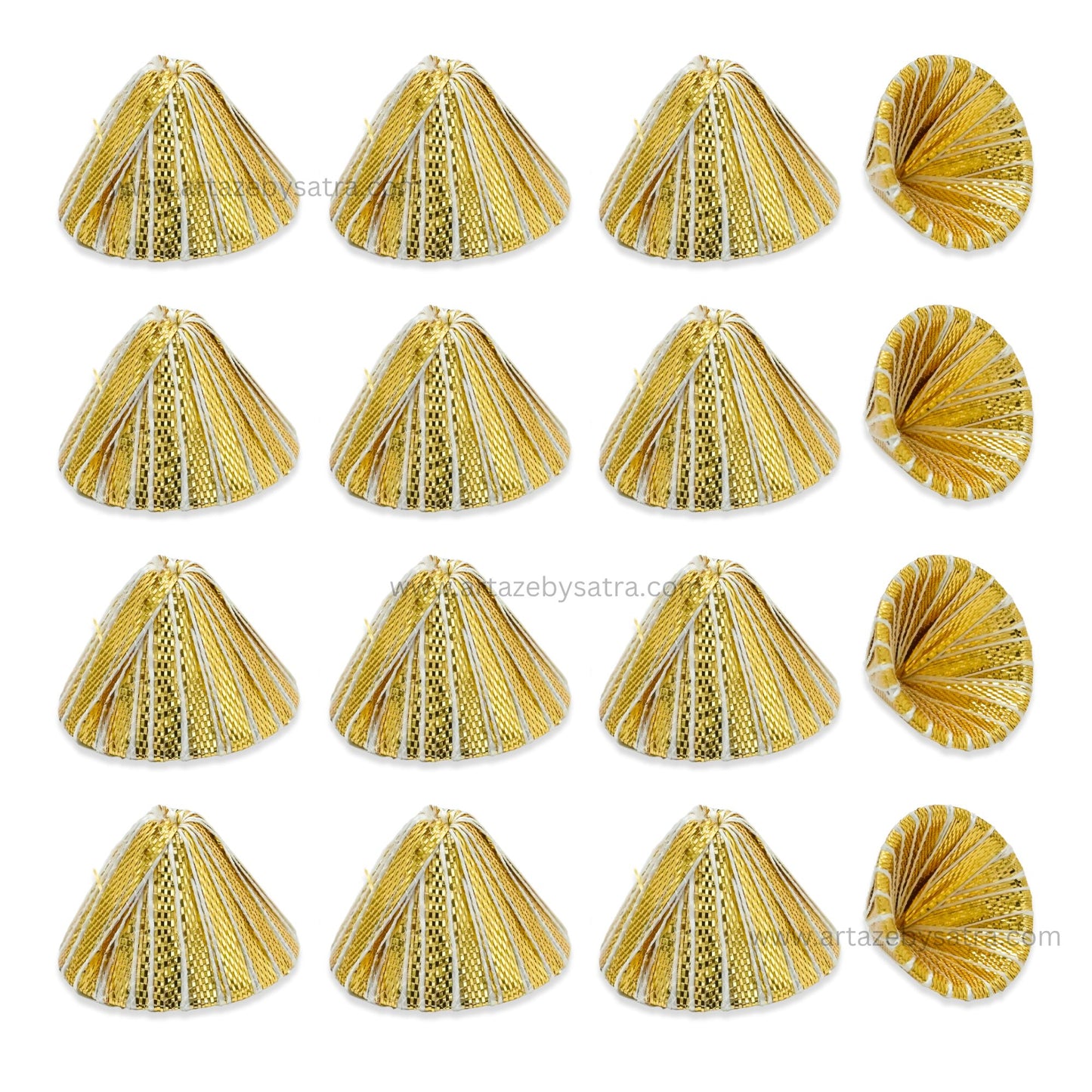 Gota Patti Decoration Items | Size : 30mm | Qty : 20pcs