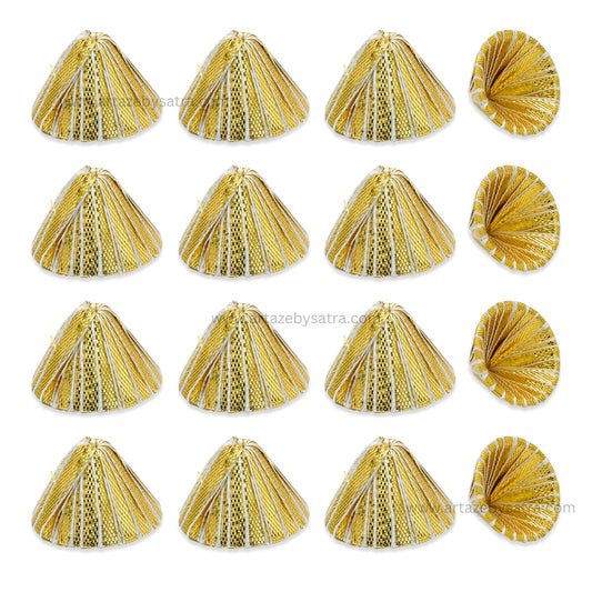 Gota Patti Decoration Items | Size : 30mm | Qty : 20pcs