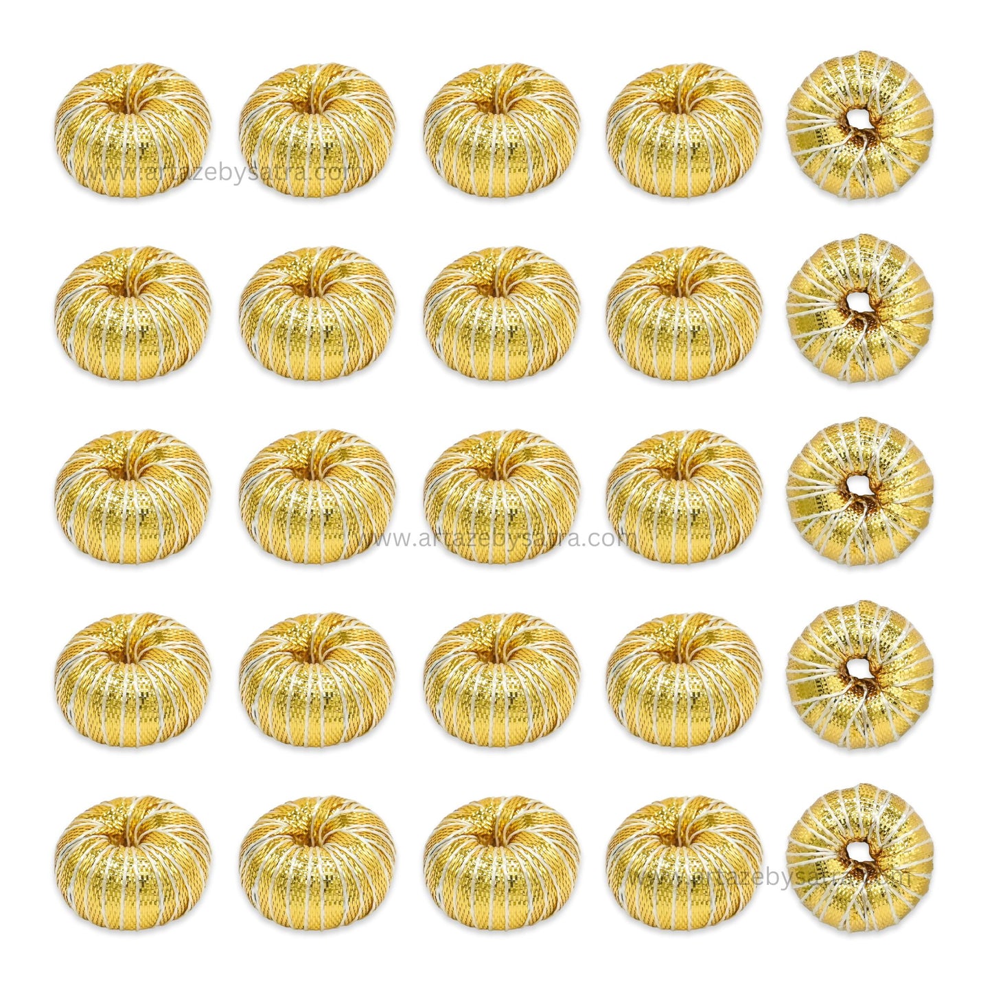 Gota Patti Decoration Items | Size : 25mm | Qty : 20pcs
