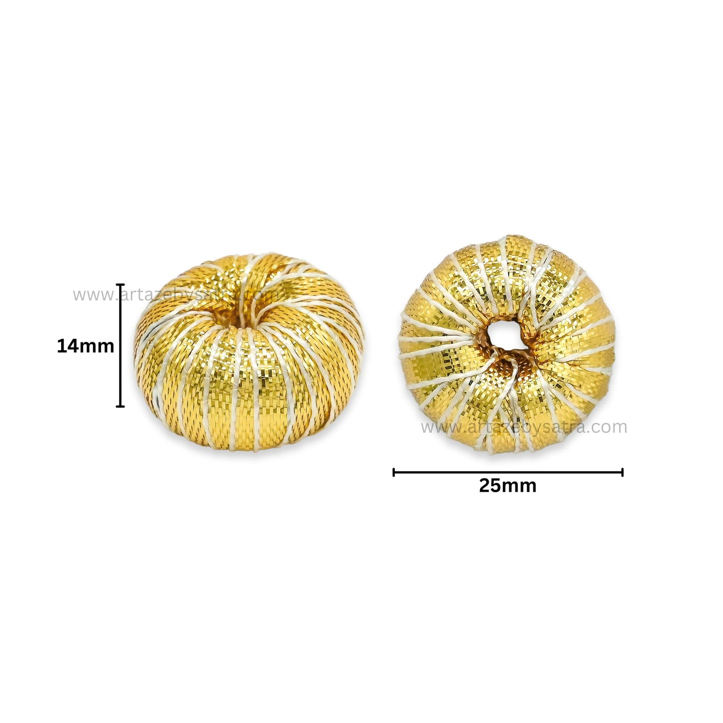 Gota Patti Decoration Items | Size : 25mm | Qty : 20pcs