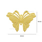 Butterfly Metal Art | Size : 50mm | Qty : 20pcs | F-6-12 | MA06