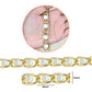 Aluminium Chain | Size : W-14mm H-26mm | Qty : 1mtr | JT-9-35-9