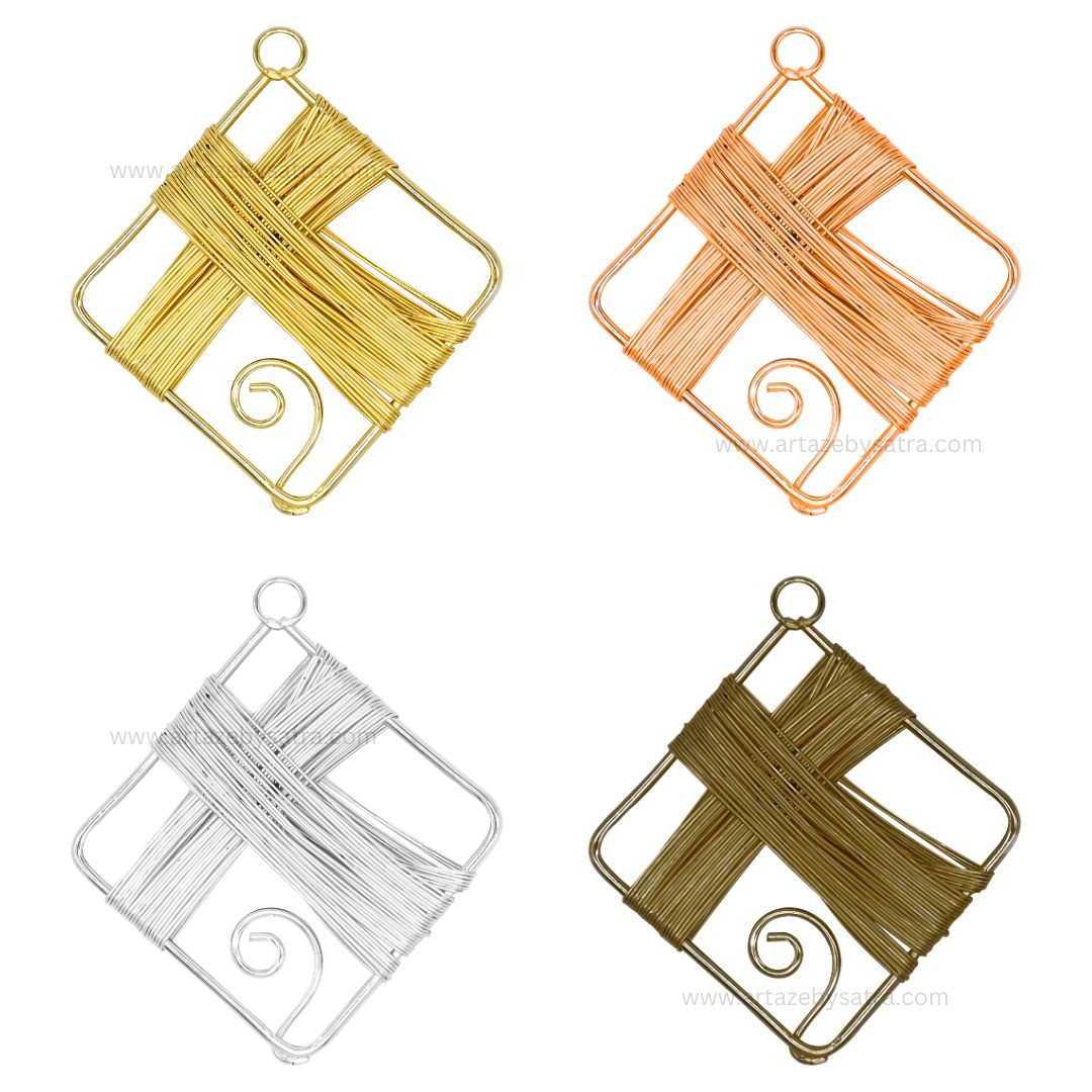Wire Jewellery Design | Size : 50mm | Qty : 10pcs | WR39