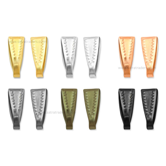 Pendant Pinch Clasp | Size : 12mm | Qty : 100g | BF10