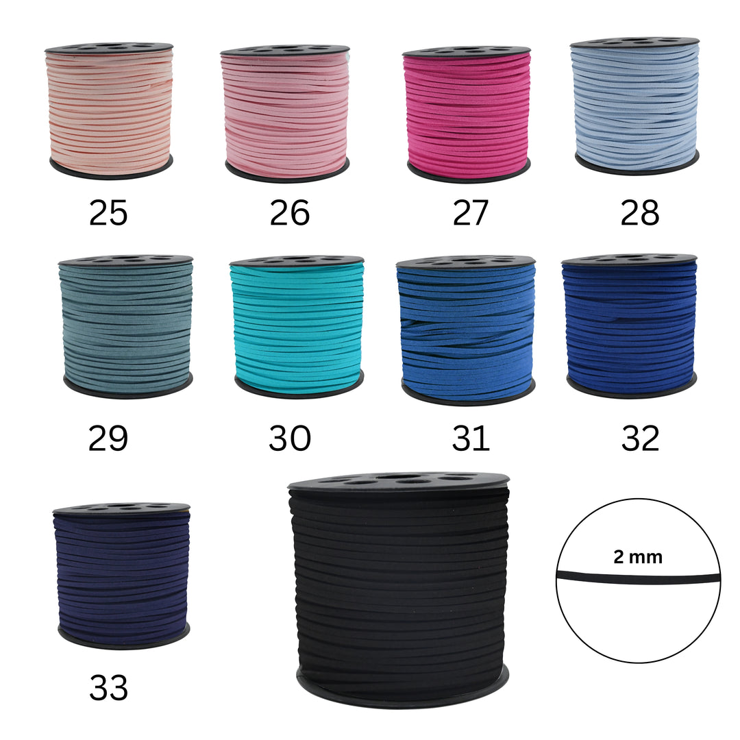 Crafts Leather Thread | Size : 2mm | Qty : Approx 70-80mtr