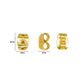 Earring Safety Backstops Stopper | Size : 6mm | Qty : 100g | EF02
