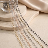 Iron Chain (Indian Plating) | Size : 4x11mm | IP07