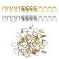 Metal Pendant Bails with U-Hook | Qty : 100g | BF100