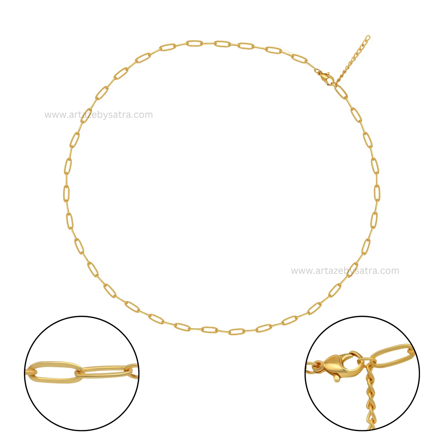 Iron Chains (Indian Polish) | Size : 20inch | Qty : 5pcs | RC07