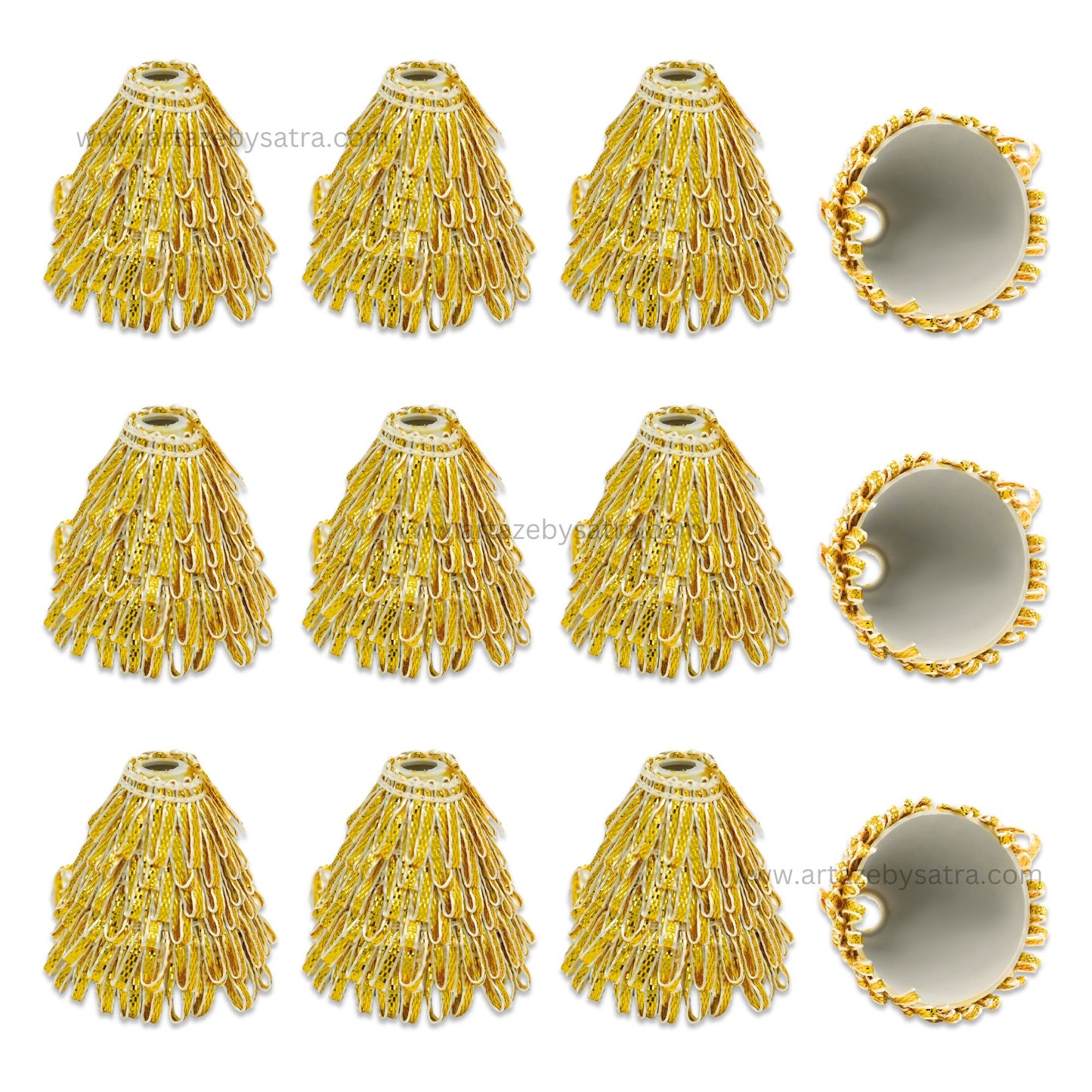 Gota Patti Decoration Items | Size : 35mm | Qty : 6pcs
