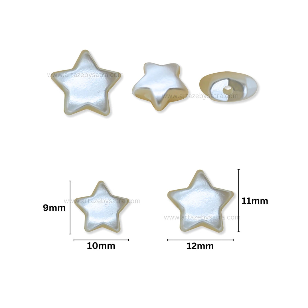 Star Plastic Pearl Beads