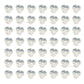 Flower Hair Accessories | Size : 9mm | Qty : 50pcs | PB260