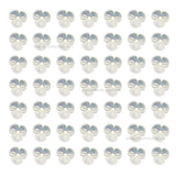 Flower Hair Accessories | Size : 9mm | Qty : 50pcs | PB260