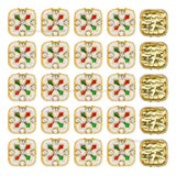 Meenakari Kundan Beads | Size : 15mm | Qty : 12pcs | MKB19