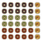 Meenakari Kundan Beads | Size : 15mm | Qty : 12pcs | C-295