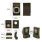 Magnetic Locks | Size : 31mm | Qty : 2pcs | ML05
