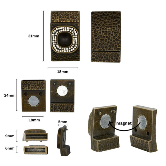 Magnetic Locks | Size : 31mm | Qty : 2pcs | ML05