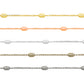 Iron Oval Beaded Chain | Qty : 5pcs (High Quality) | RC08