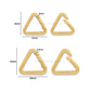 Triangle Alloy Spring Gate Carabiners | Qty : 6pcs | BF121