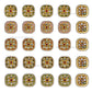 Meenakari Kundan Beads | Size : 17mm | Qty : 12pcs | C-288