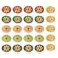 Oval Meenakari Kundan Beads | C-338