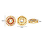 Meenakari Kundan Beads | Size : 12mm | Qty : 12 pcs | MKB64