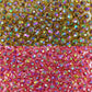 Rainbow Faceted Round AB Beads Plastic Beads (2 Hole) | Size : 21mm | Qty : 10pcs | PB191