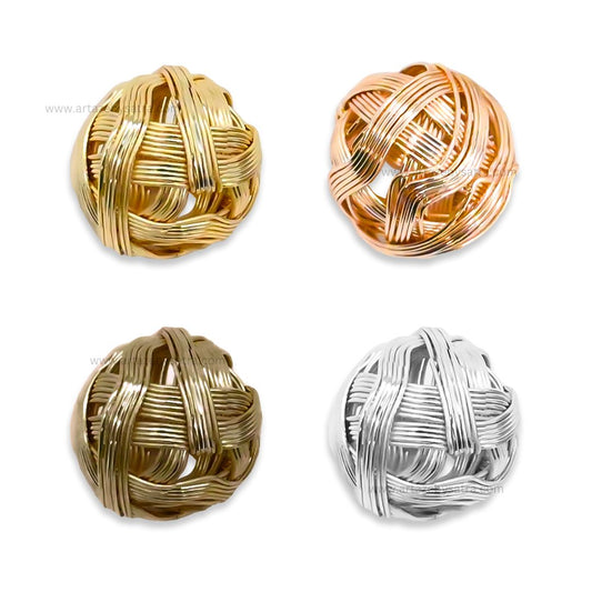 Wire Jewelry Design | Size : 22mm | Qty : 10pcs | WR68