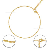 Iron Oval Beaded Chain | Qty : 5pc (High Quality) | RC09