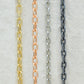 Aluminium Chain | Size : W-4mm H-7mm | Qty : 1mtr | JT-19-35-43