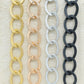 Aluminium Chain | Size : W-25mm H-34mm | Qty : 1mtr | JT-19-35-37