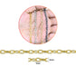 Aluminium Chain | Size : W-4mm H-7mm | Qty : 1mtr | JT-19-35-43