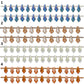Crystal Charm Drop Beads | Size : 12mm | Qty : 1 line-approx 50pcs | GB12
