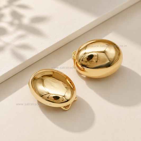 Oval Dome Slider Buckle | Qty : 2pcs